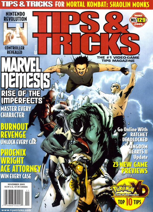 Tips & Tricks Issue 129 (November 2005) cover